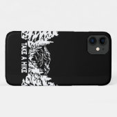 Neem een Hike quote monochrome berglandschap Case-Mate iPhone Case (Achterkant (horizontaal))