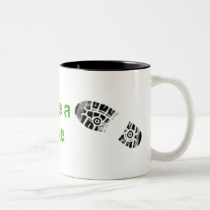 Neem een Hike Tweekleurige Koffiemok