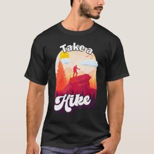 Neem een Hike Wildness Campfire buitenshuis overle T-shirt