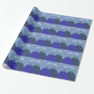 Neem een hoogtepunt van de heekberg cadeaupapier