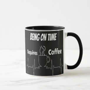 Neem een kopje caffeïne mok