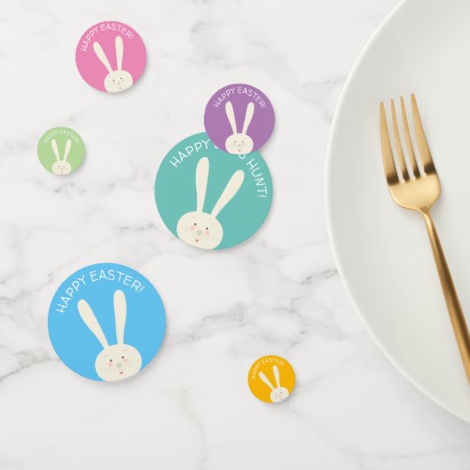 Neem een mandje voor de kinderen om eieren te verz confetti (Groep)