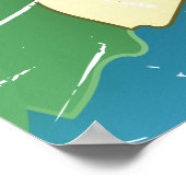 Neem een Pakistaanse reisposter mee Poster (Hoek)