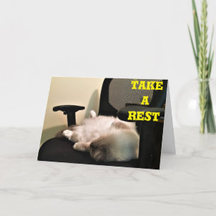 Neem een pauze, kaart