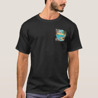 Neem een pauze - Tropische strand zonsondergang re T-shirt