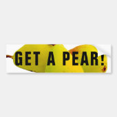 Neem een Pear Bumpersticker (Voorkant)