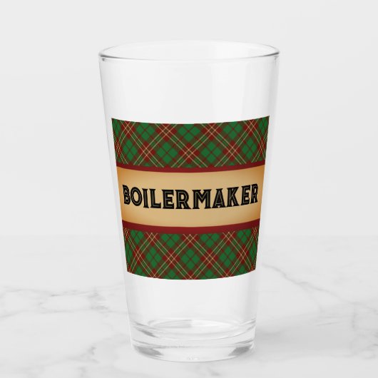 Neem een pint boilermaker glas (Voorkant)