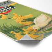 Neem een plunge in het land!  omkeren poster (Hoek)