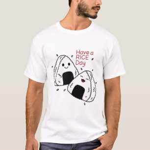 Neem een rijstdag t-shirt