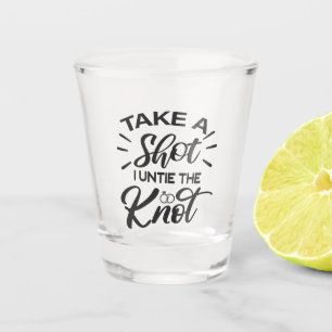 Neem een slok los van de Knot - Funny Divorce part Shot Glas