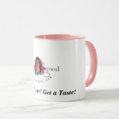 Neem een smaakbeker mok (Voorkant rechts)