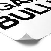 NEEM EEN STAND TEGEN BULLIES POSTER (Hoek)