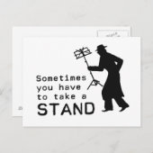 Neem een standaard briefkaart (Voorkant / Achterkant)