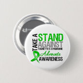 Neem een standaard tegen het Tourette Syndroom Ronde Button 5,7 Cm (Voorkant /achterkant)