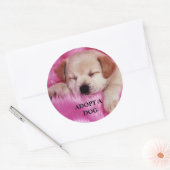 Neem een Sticker van de Dog aan (Envelop)