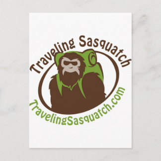 Neem een Traveling Sasquatch mee naar huis! Briefkaart