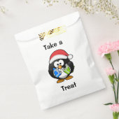 Neem een Treat Cute Penguin Bedankzakje (Gezegeld)
