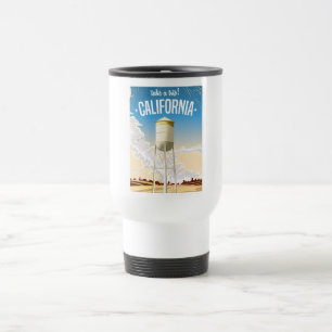 Neem een Trip Retro Californische reisposter Reisbeker