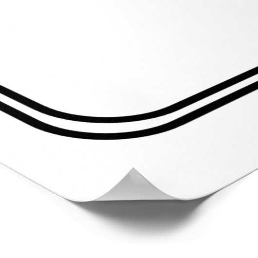 Neem een trouwbord voor een stoel poster (Hoek)