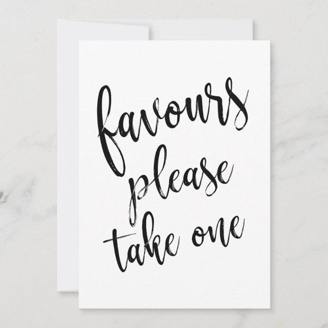 Neem één voordelig teken (Voorkant)