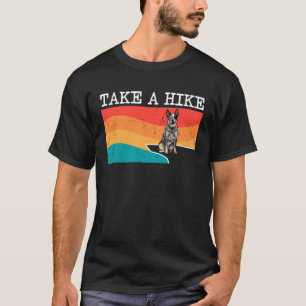 Neem een wandeling Australische vee hond grafische T-shirt