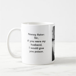 Neem het als een man - Churchill mok