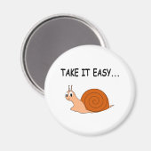 Neem het Easy Cute Cartoon Snail Magneet (Voorkant / Achterkant)