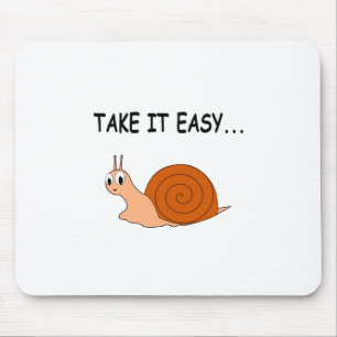 Neem het Easy Cute Cartoon Snail Muismat