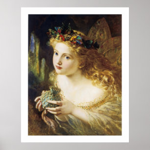 Neem het eerlijke gezicht van de vrouw poster