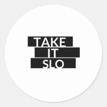 Neem het langzaam aan