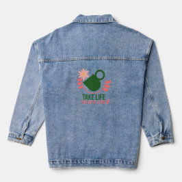 Neem het leven, één slok per keer - Denim Jacket