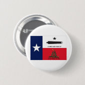 neem het mee ronde button 5,7 cm (Voorkant /achterkant)