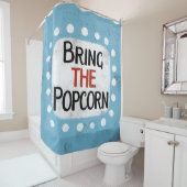 Neem het popcorn douchegordijn mee (In situ)