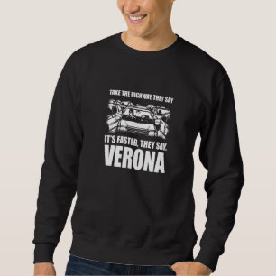 Neem het Verona Veronverkeer Wisconsin Rush hou Trui