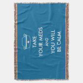 Neem je medicijnen en je zult kalm zijn deken (Voorkant Verticaal)