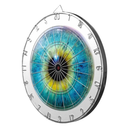 Neem je oog uit - het wangbaldartboard dartbord (Voorkant Rechts)