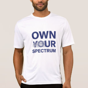 Neem je Spectrum – Blue Autism Awareness Maand T-shirt