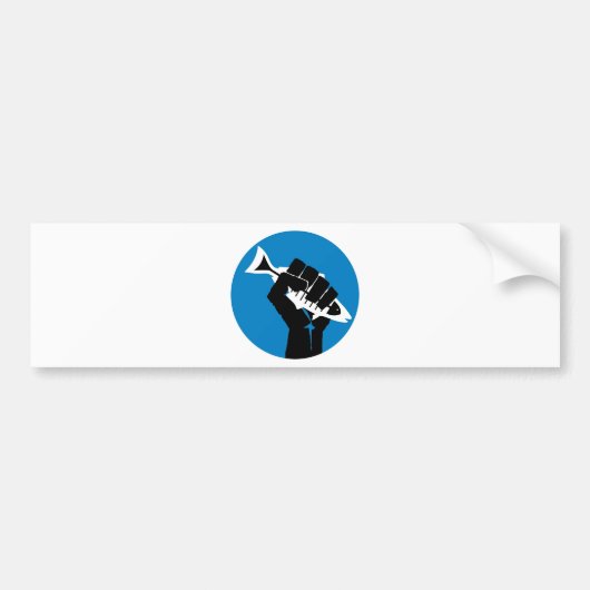 Neem LA bij Storm! Bumpersticker (Voorkant)