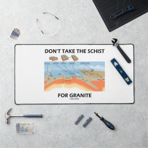 Neem Leisteen Niet Voor Graniet Geologie Humor Bureaumat