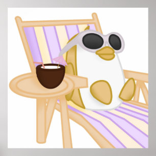 Neem me aan Golden Penguin Poster