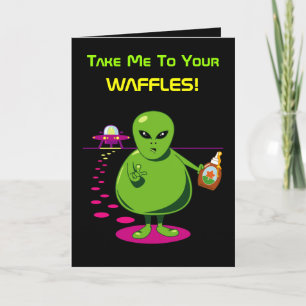 Neem me aan Uw Wafels! Kaart