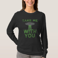 Neem me mee met je grappige UFO Flying Object Gift