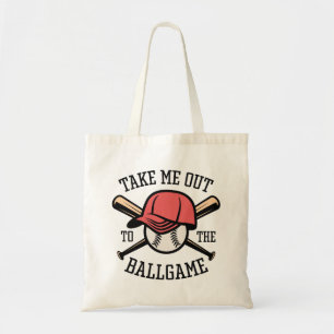Neem me mee naar de balgame tote bag