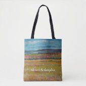 Neem me mee naar de duin alsjeblieft | CANVAS TAS (Voorkant)