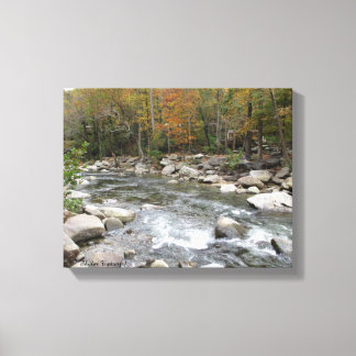 Neem me mee naar de kreek canvas afdruk