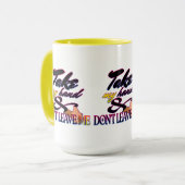 Neem me mee naar de veiligheid mok (Voorkant links)