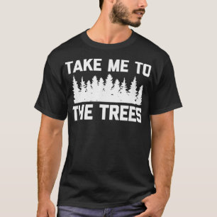 Neem me mee naar het grappige gezegde kamp van de t-shirt