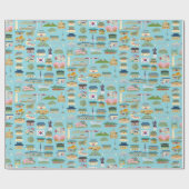 Neem me mee naar Korea 으 데 (나) 한 Cadeaupapier (Vlak)