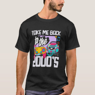Neem me mee terug naar de 2000's vintage tweeduize t-shirt