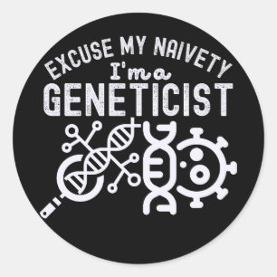 Neem me mijn Naiviteit niet kwalijk…Ik ben een Gen Ronde Sticker